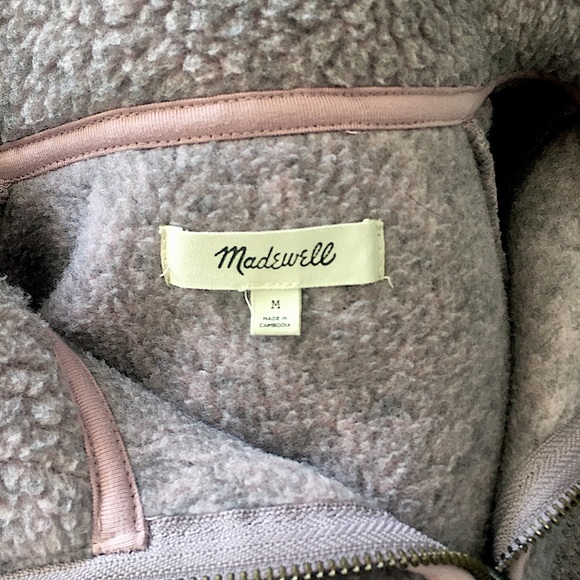 Madewell Polartec® Fleece Half-Zip Jacket - Picture 6 of 11